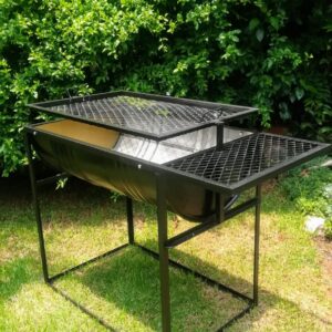 Drumbraai with Adjustable Grid